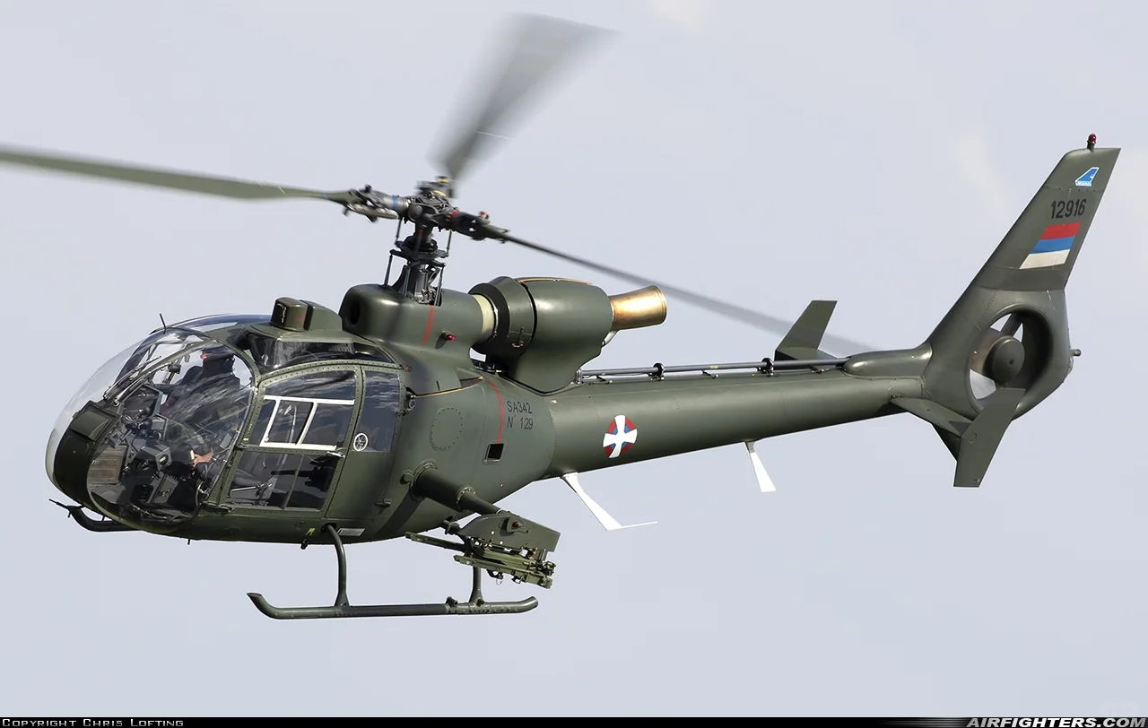 空中多面手SA-342“小羚羊”