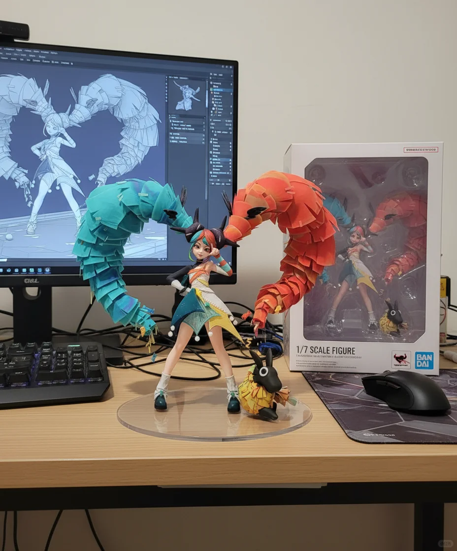 安琪拉手办来啦，你觉得好看吗？