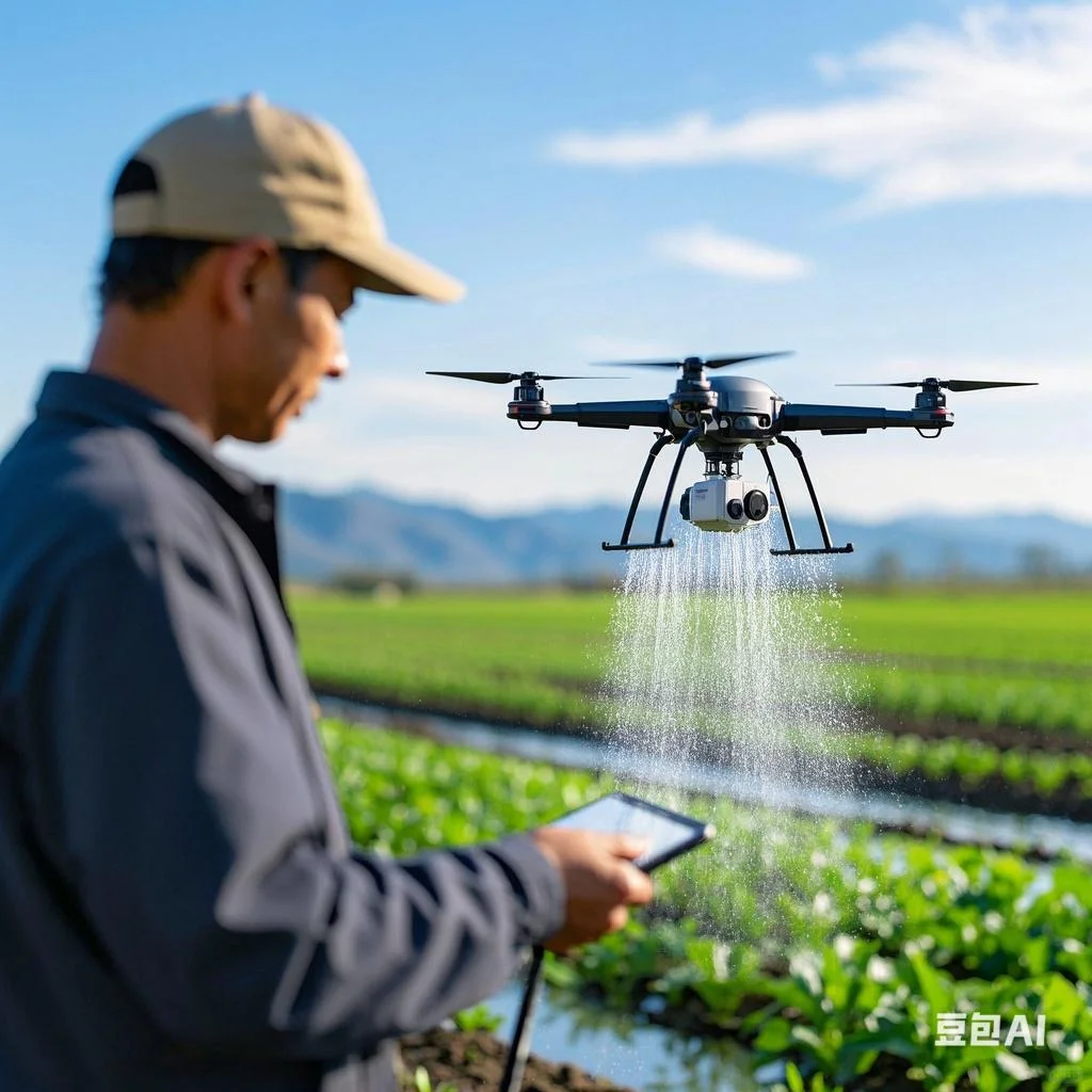 无人机春耕