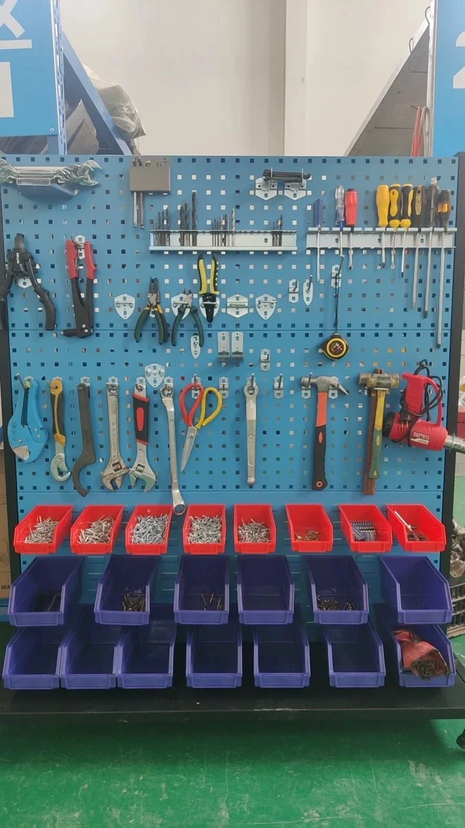 车间工具整理架 挂工具还得是它?????