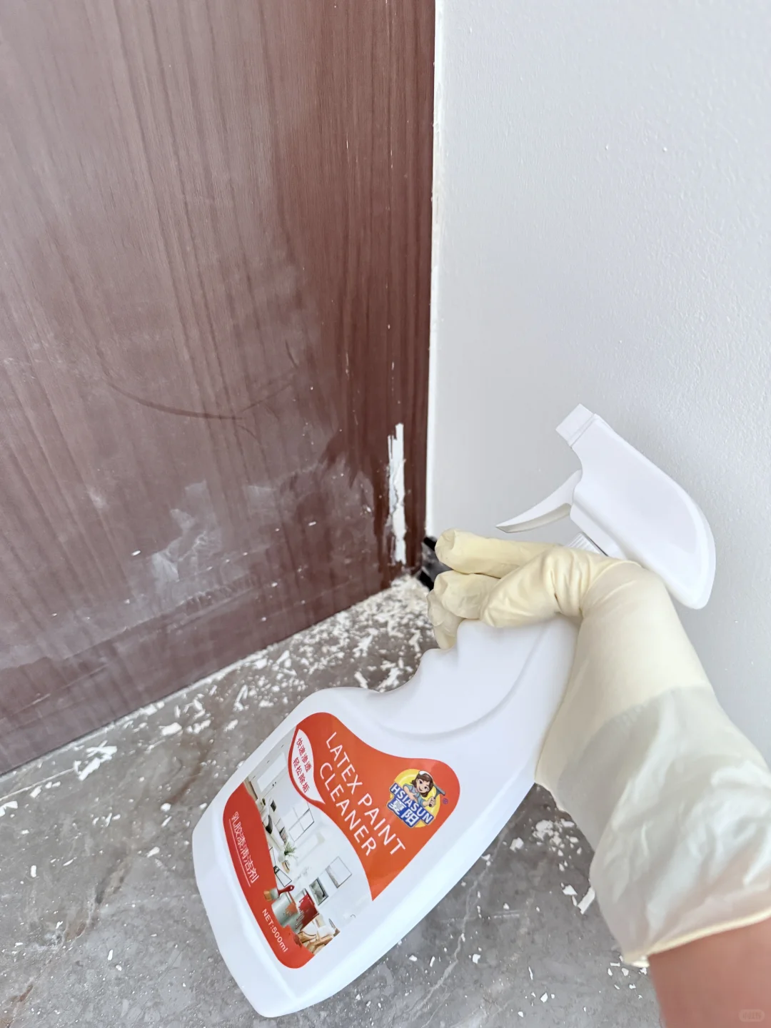 绝对无广！！！开荒保洁乳胶漆的克星