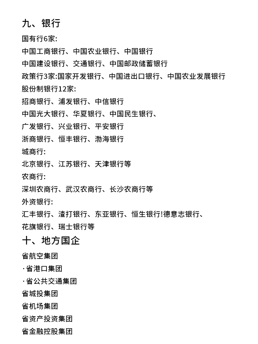 大学生能投的央国企——电子信息类