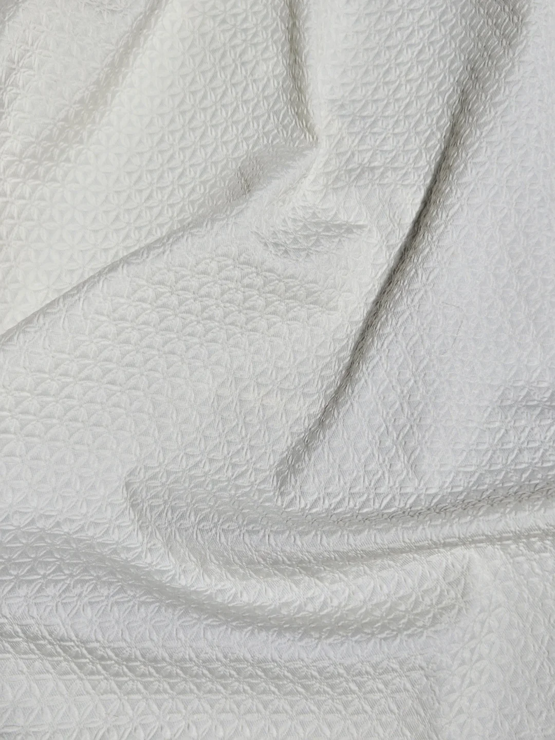 ?小众面料分享：褶皱浮雕提花