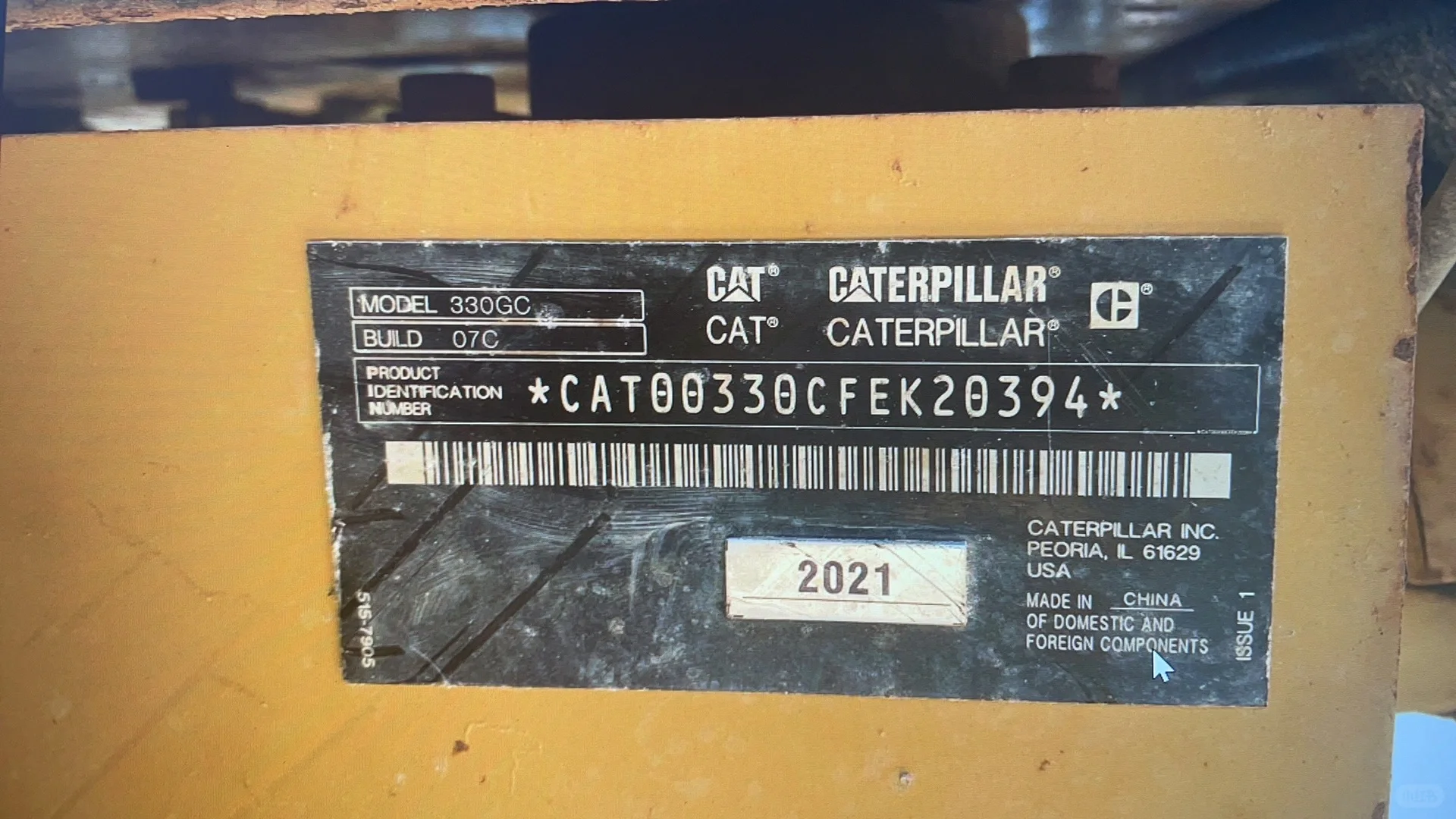 求购原厂CAT配件 油泵、发动机