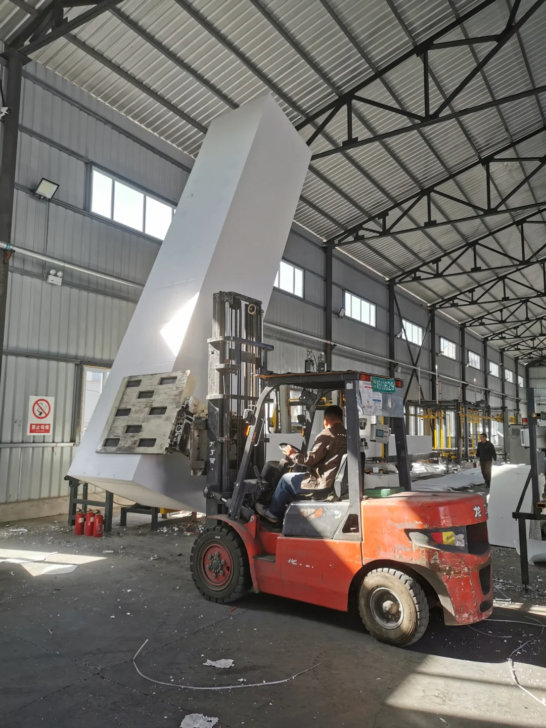 终于做到屋顶保温了