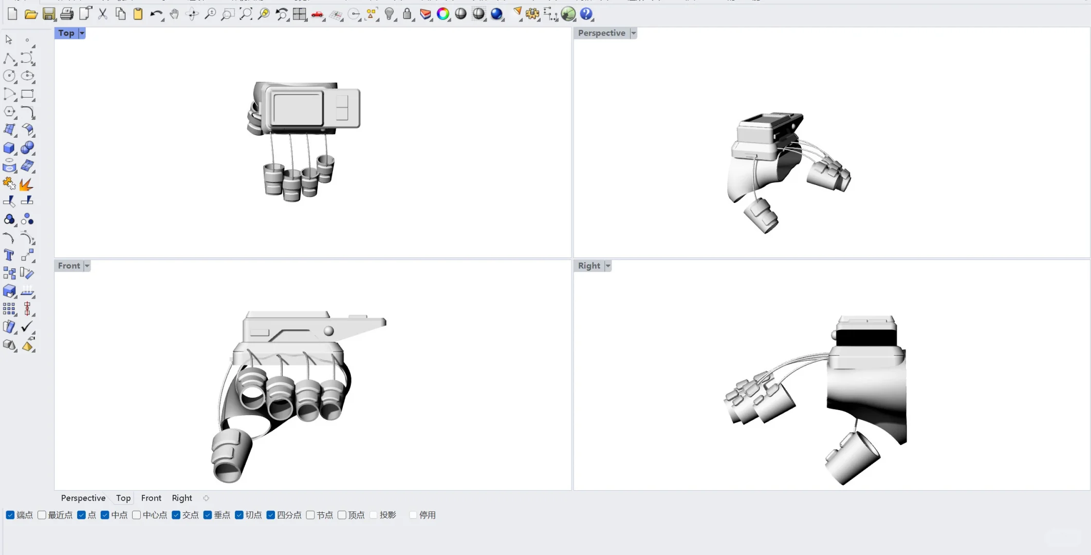 针对中老年关节炎康复设备-指关节康复手套