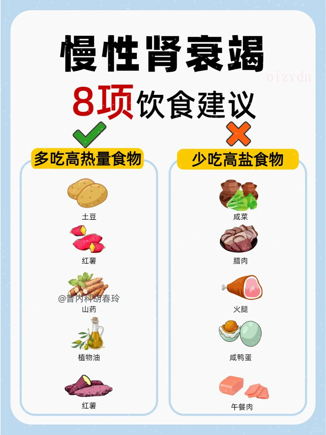 肾友必看！饮食避雷指南分享