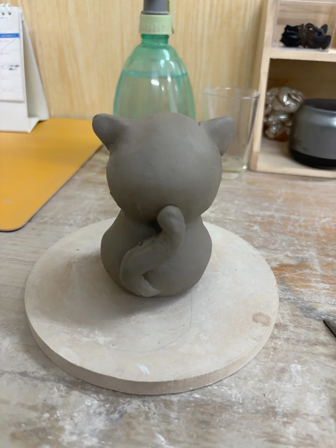 陶瓷教程｜两分钟简单小猫‼️