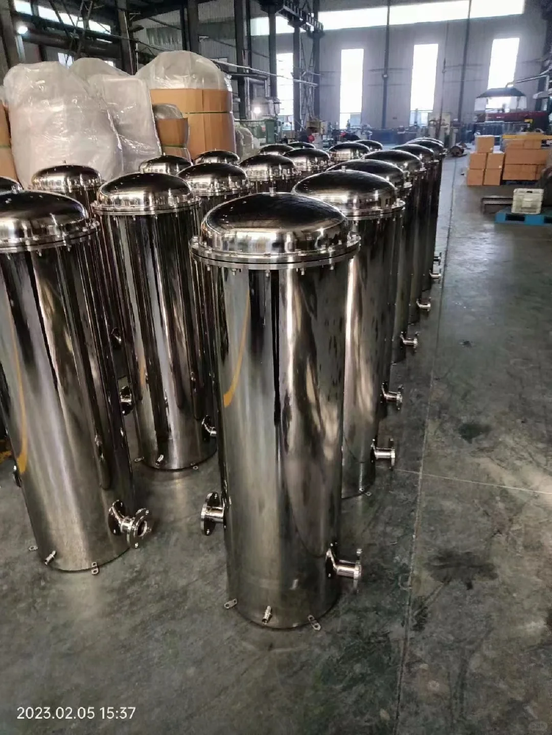 不锈钢水处理设备出口