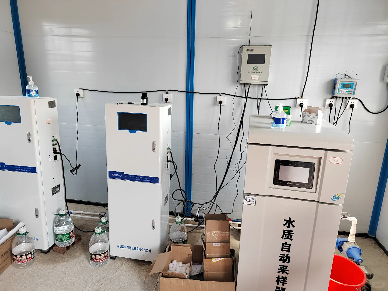 水质在线检测仪器设备的安装方法