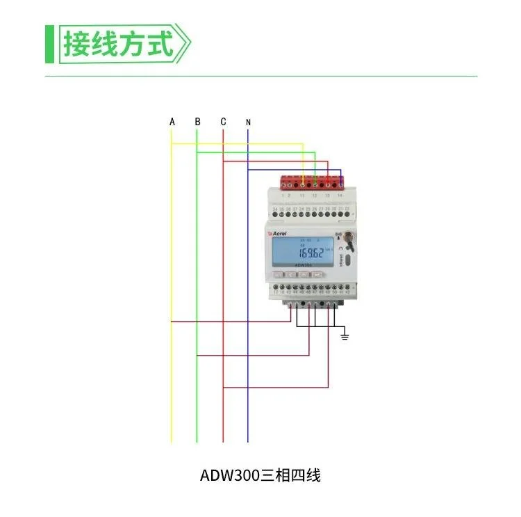ADW300导轨式智能电表