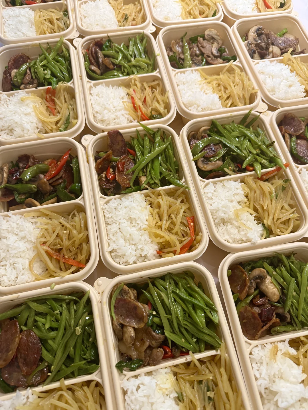 打工人也是吃上了自制的预制菜。。。