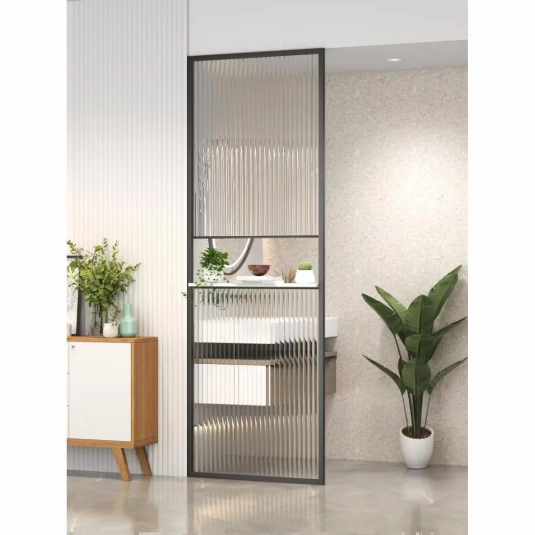 长虹玻璃隔断235元一平方，款式多多