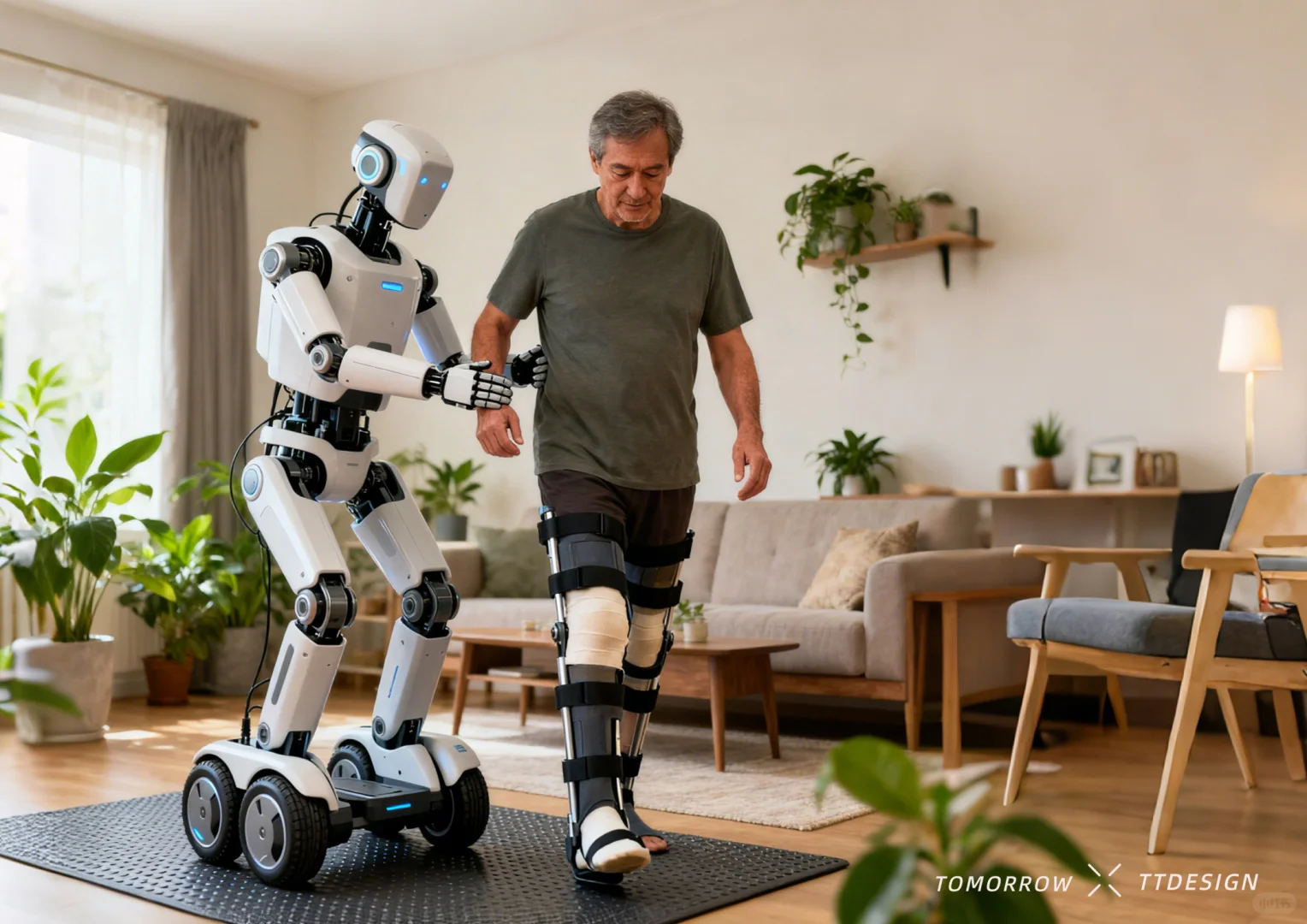 康复陪护机器人