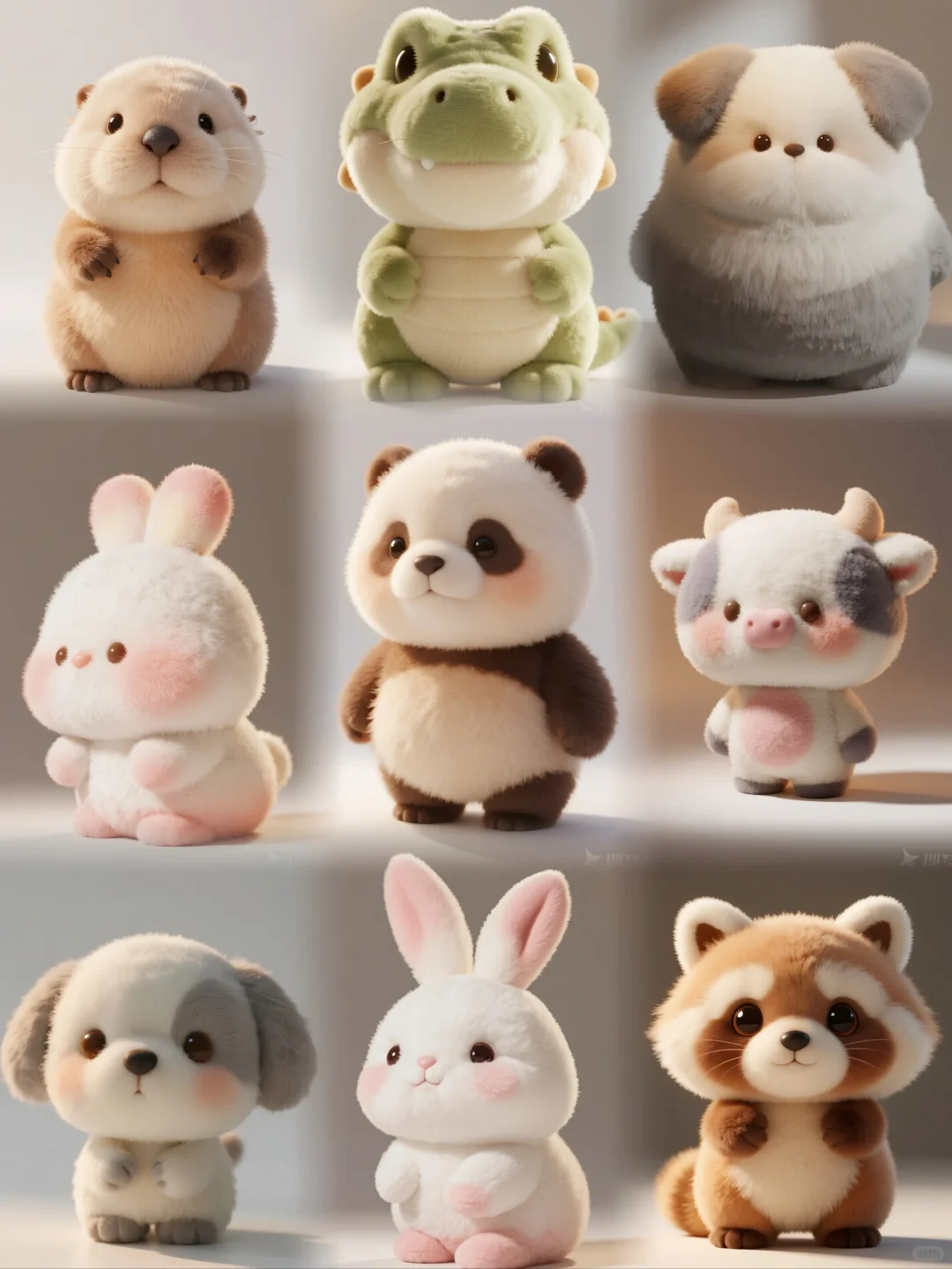 pick你最爱的毛绒玩偶吧｜清新治愈