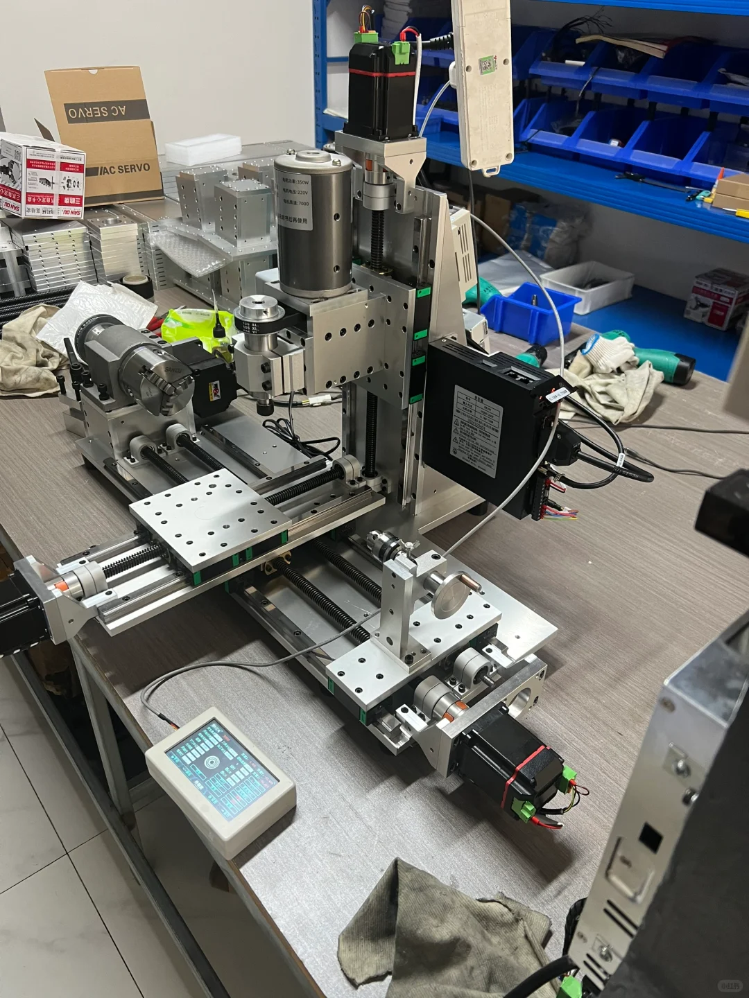 看看加长版车铣钻能做些什么呢