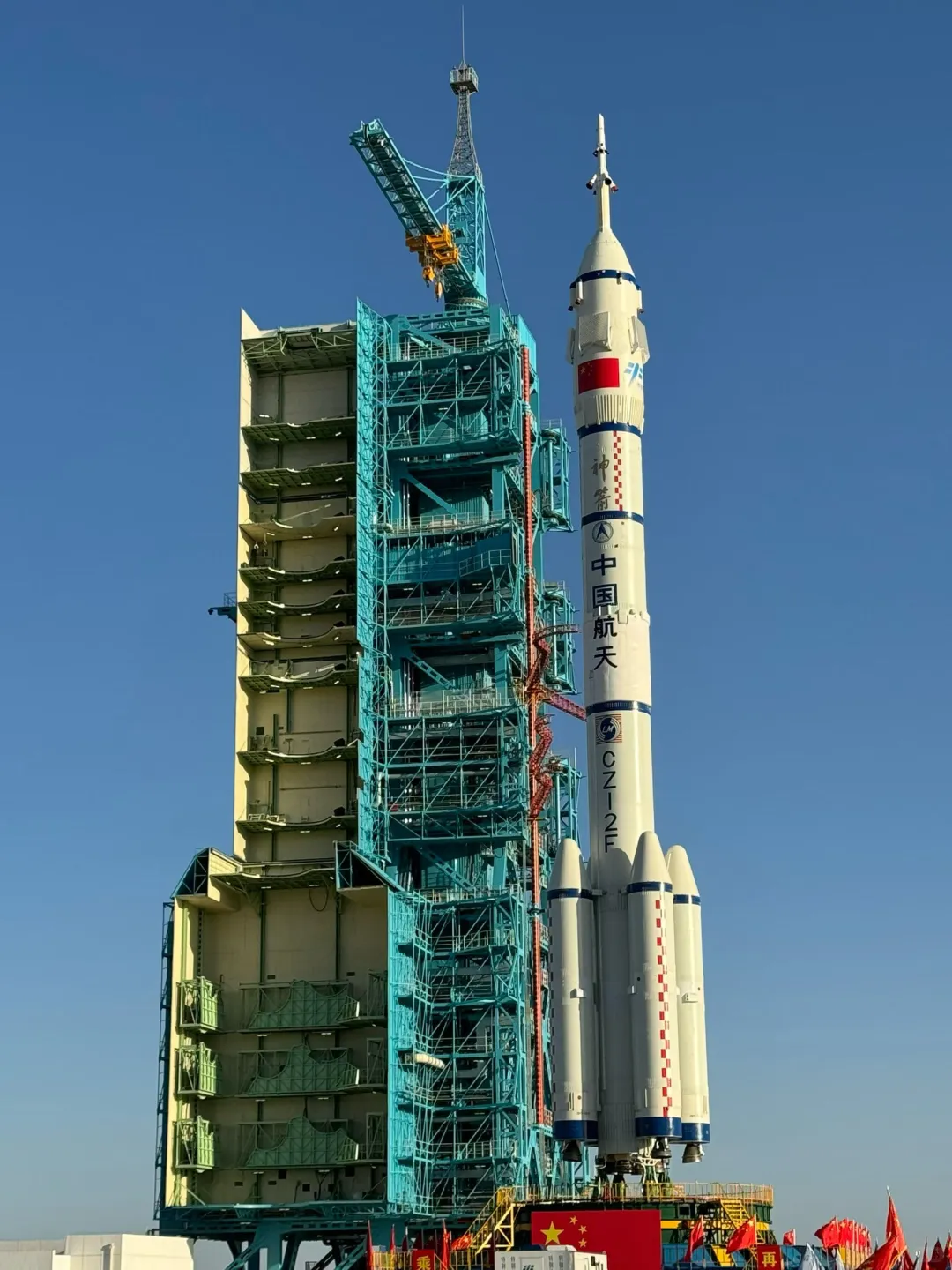 神州21号转运！