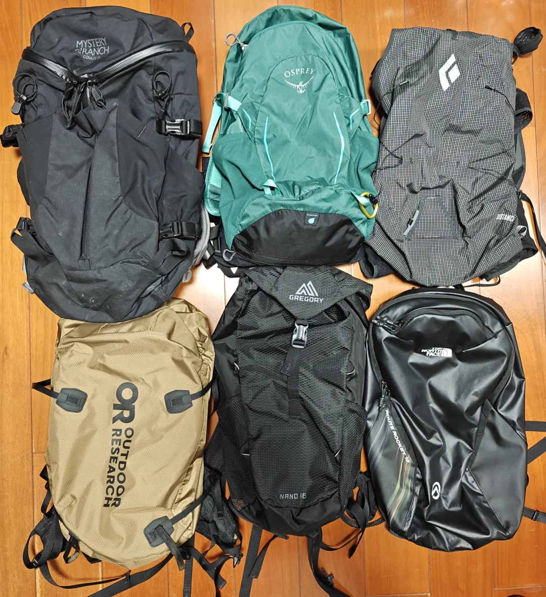 盘点我购入的户外一日包