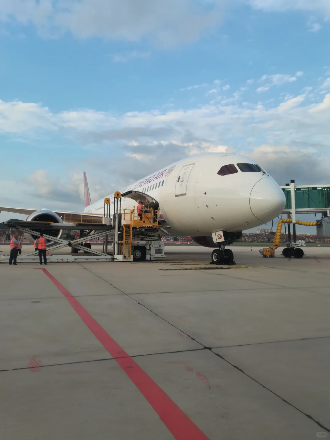 阔别两年吉祥航空789再次现身大连