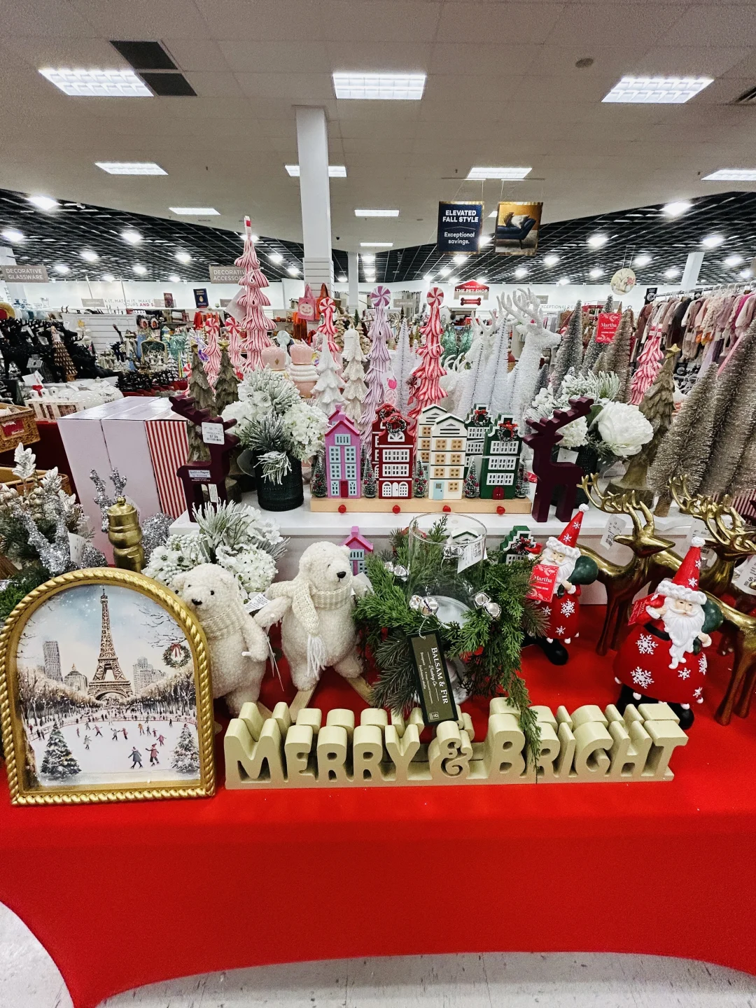 又到去home goods 淘圣诞节装饰品的时候