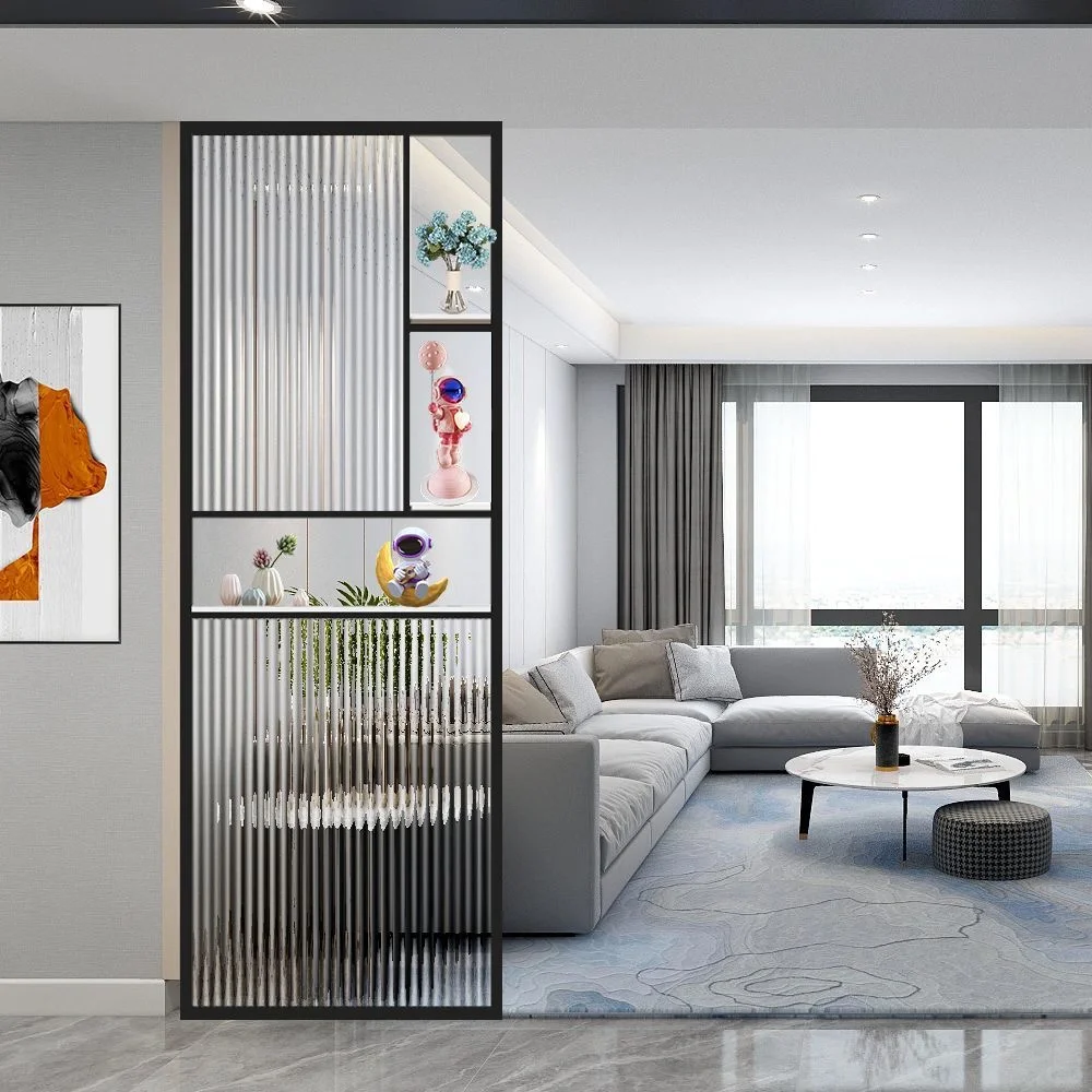 长虹玻璃隔断235元一平方，款式多多