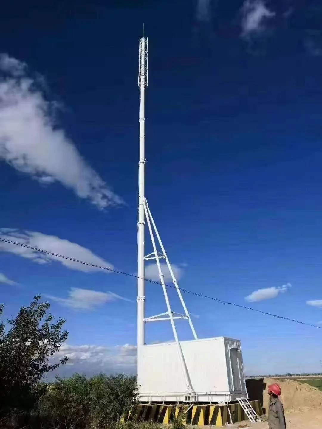 单管通信塔
