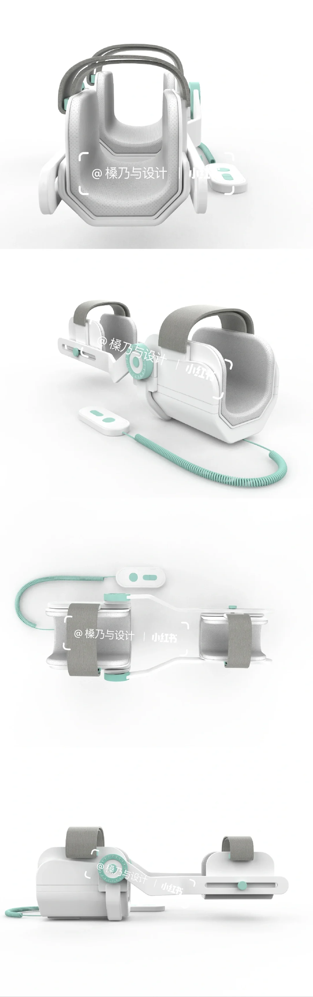 肘关节康复训练器医疗器械产品展板设计