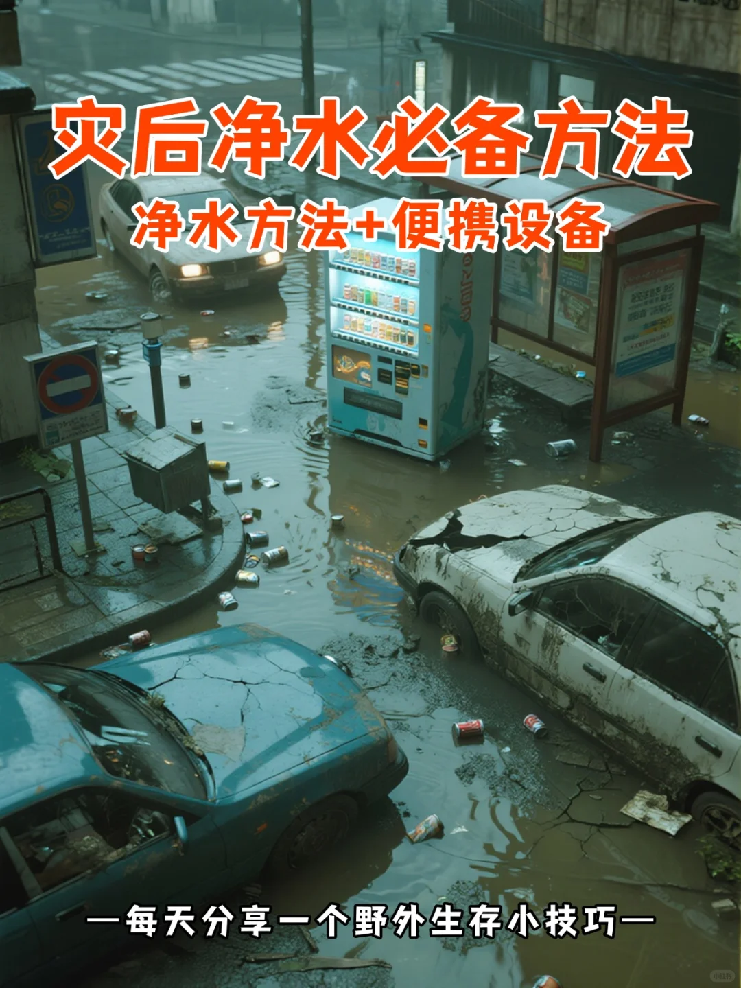 灾后用水安全！家庭净水方法 + 便携设备