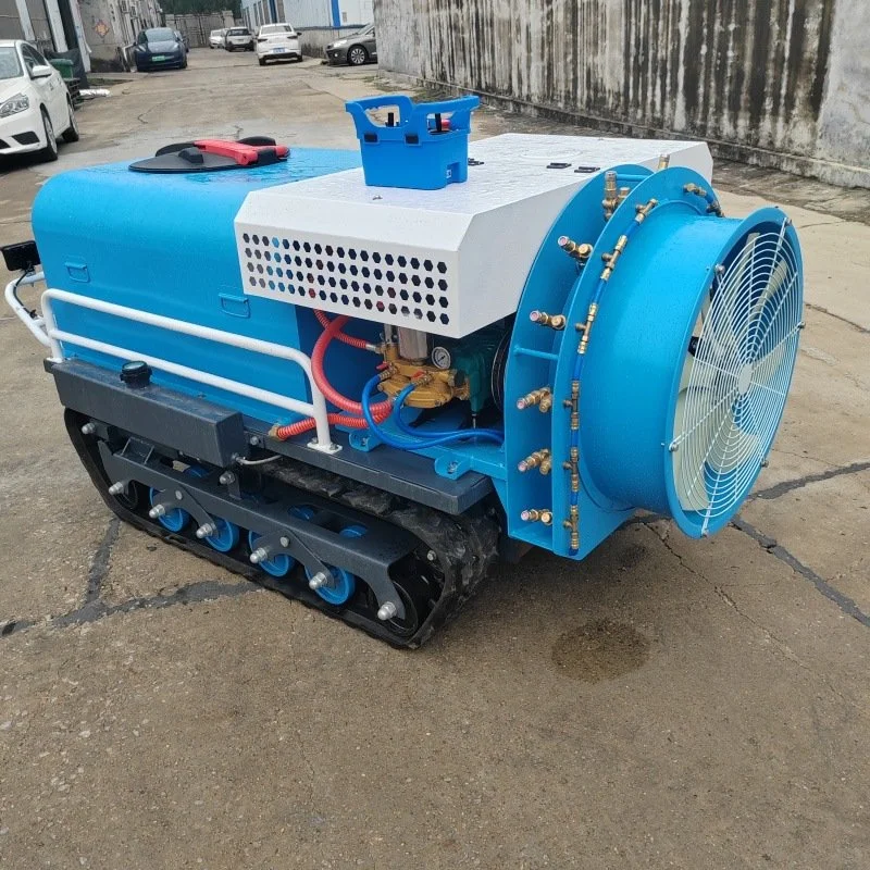 履带式遥控打药机