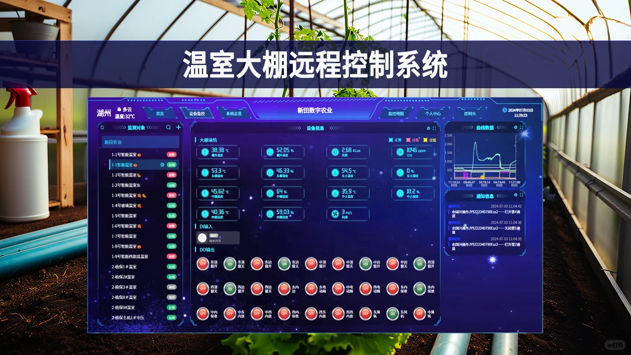 远程控制系统:一部手机搞定大棚管理
