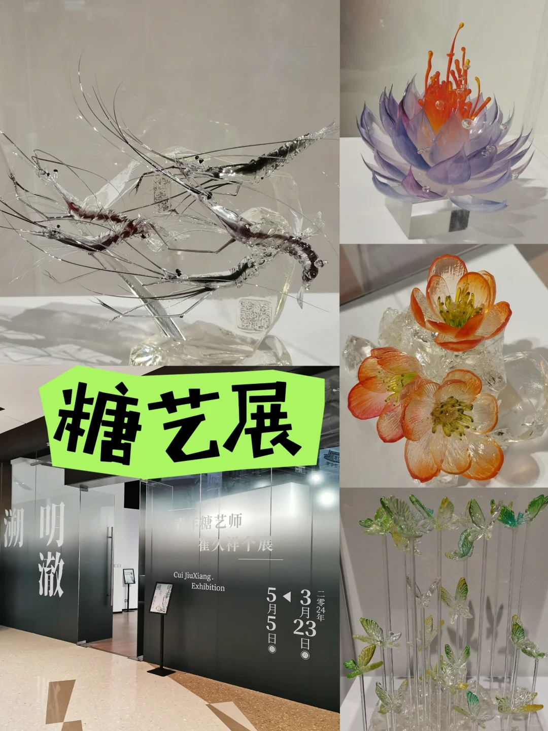 青岛0元新展/溯.明澈糖艺展