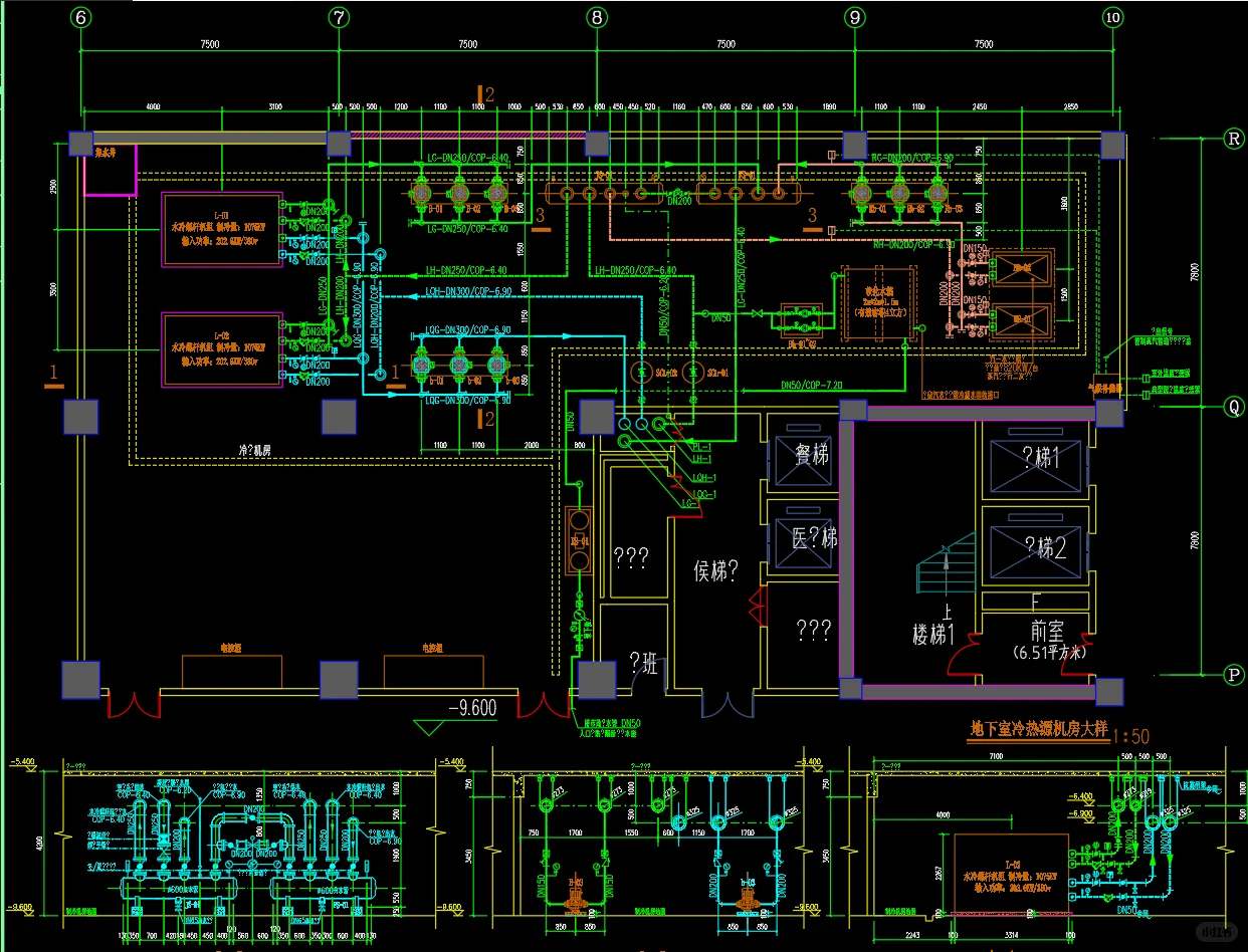 水电消防设计(电气、给排水、暖通、建筑)