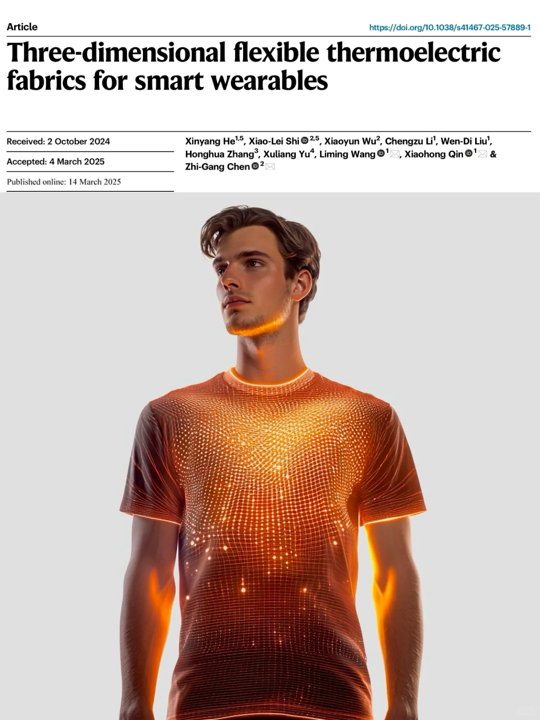 未来可穿戴| 语音交互+热电织物+抗癌贴片