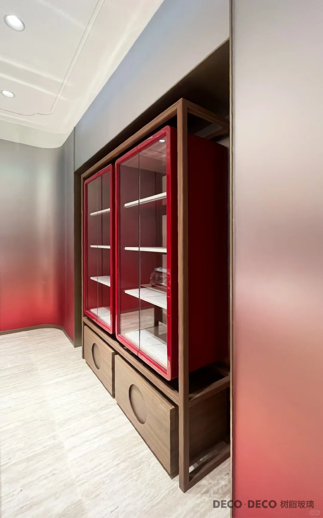 DECO•DECO树脂玻璃镜面渐变色质感燃爆了。