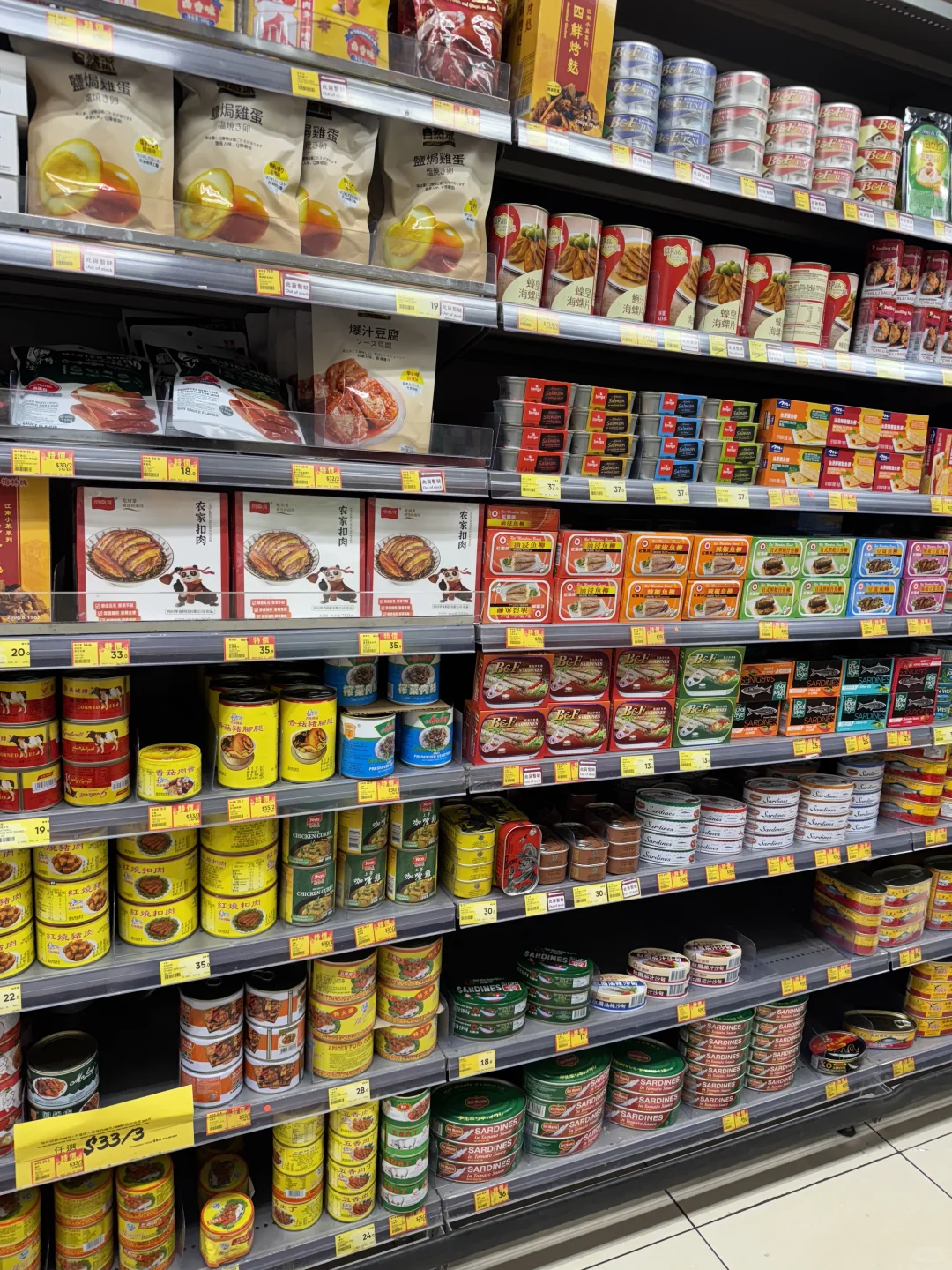 看货架就知道中国人有多不爱预制菜了