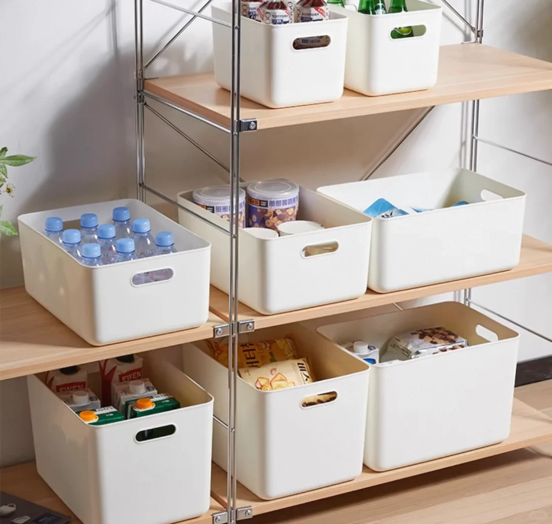 白色收纳盒是魔法吧❗️乱糟糟的家秒变ins风