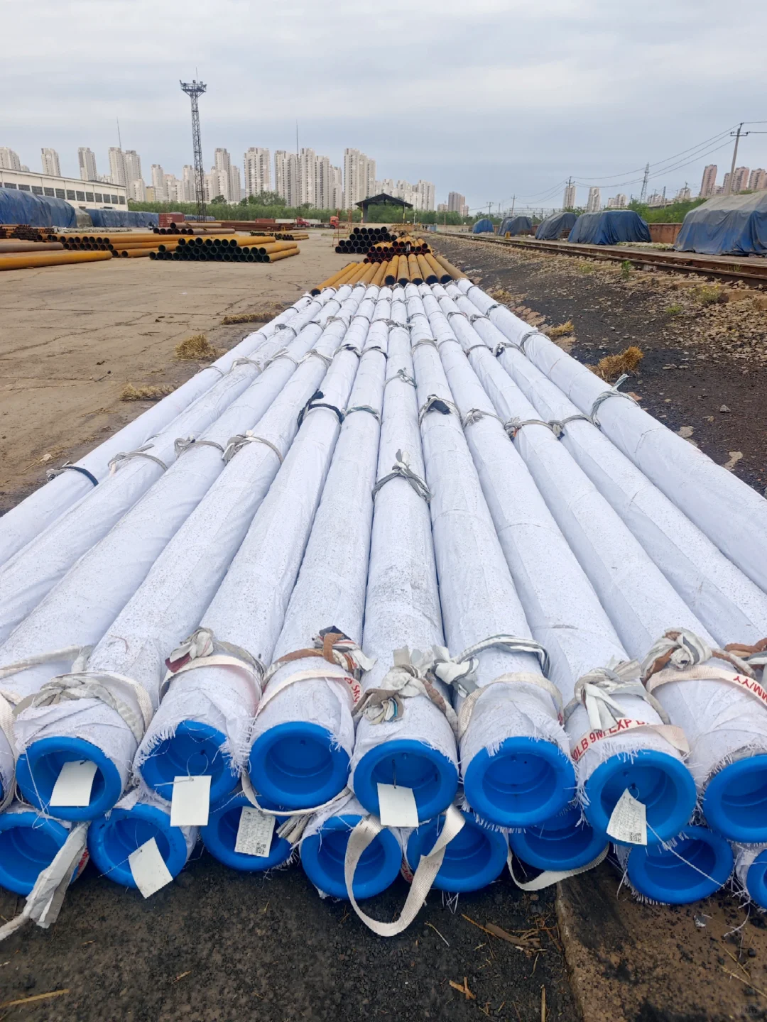 铁路专用线装车石油套管