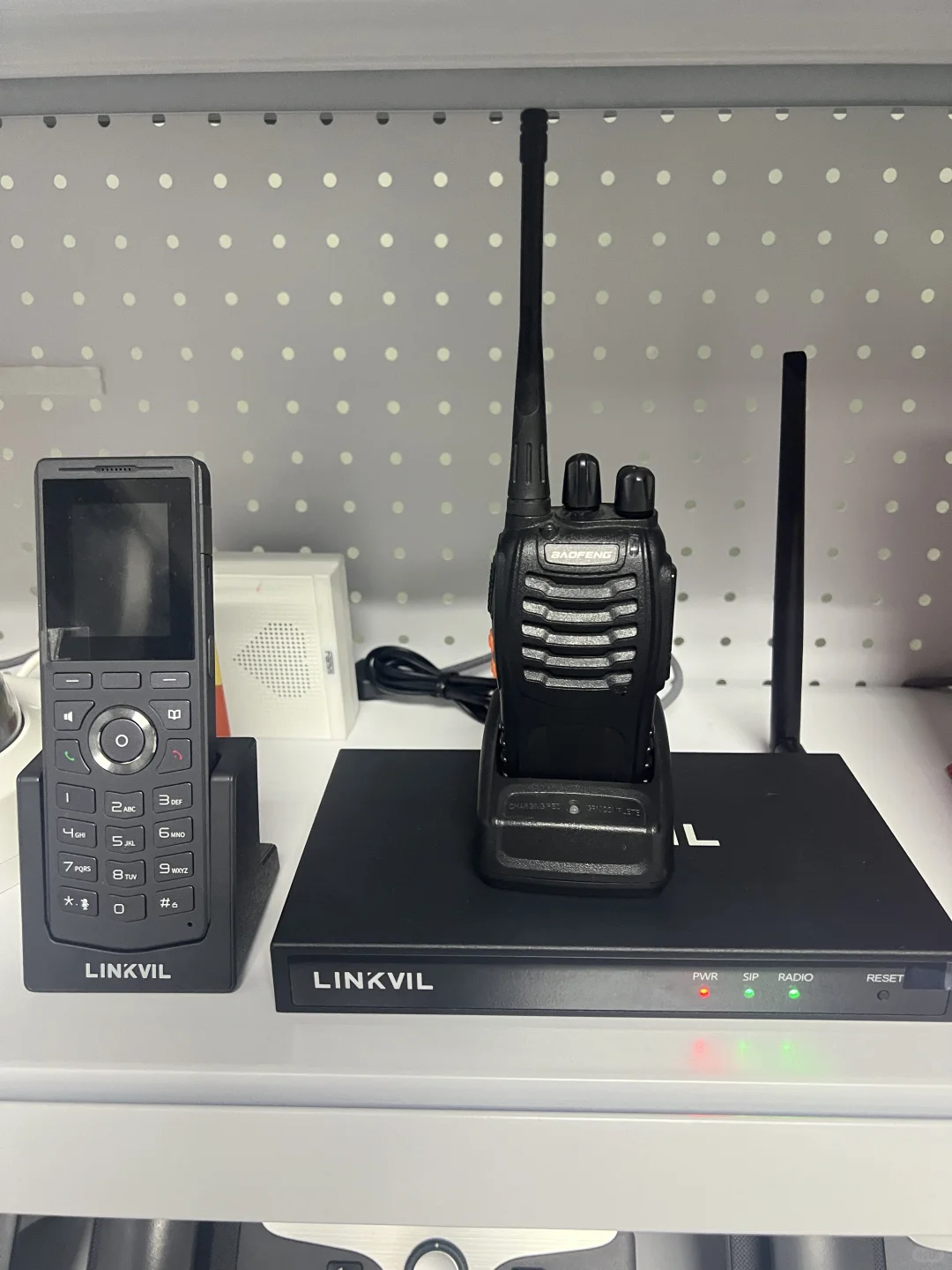 IPPBX电话系统融合无线对讲机方案