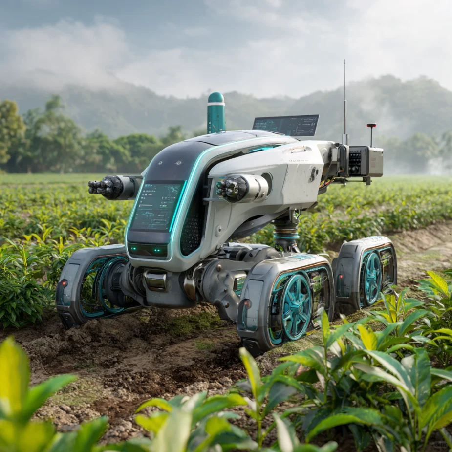 ✨未来农业浇灌机器人可能长这样