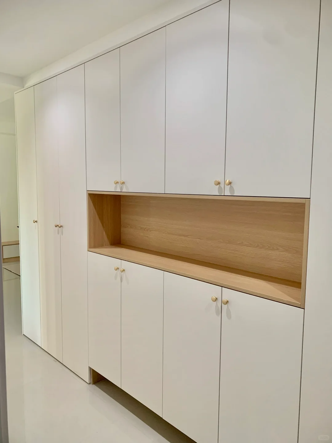 全屋柜子2.4W+奶油原木风安全下车