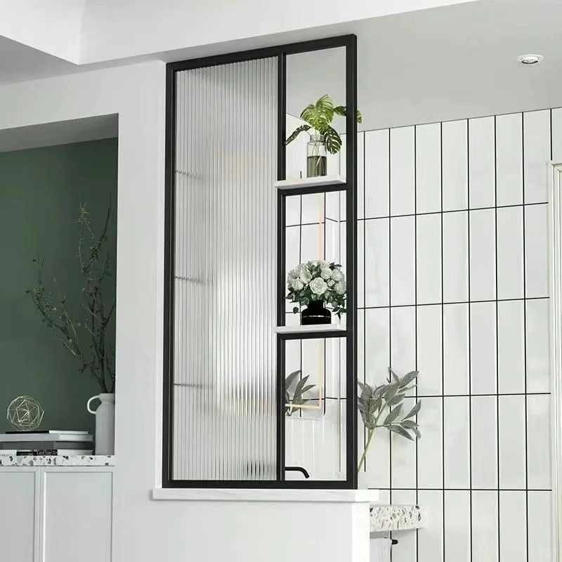 长虹玻璃隔断235元一平方，款式多多