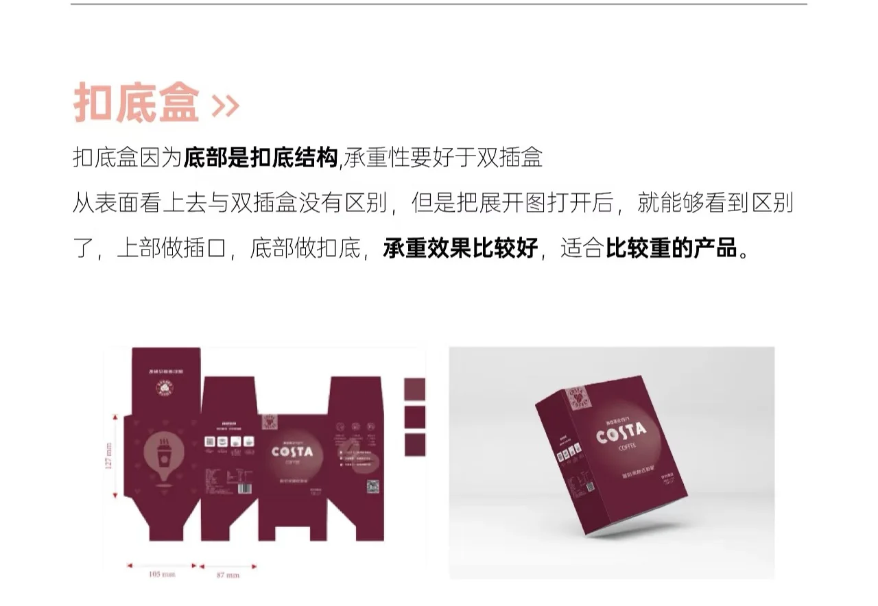 化妆品开发常见的三种纸盒结构