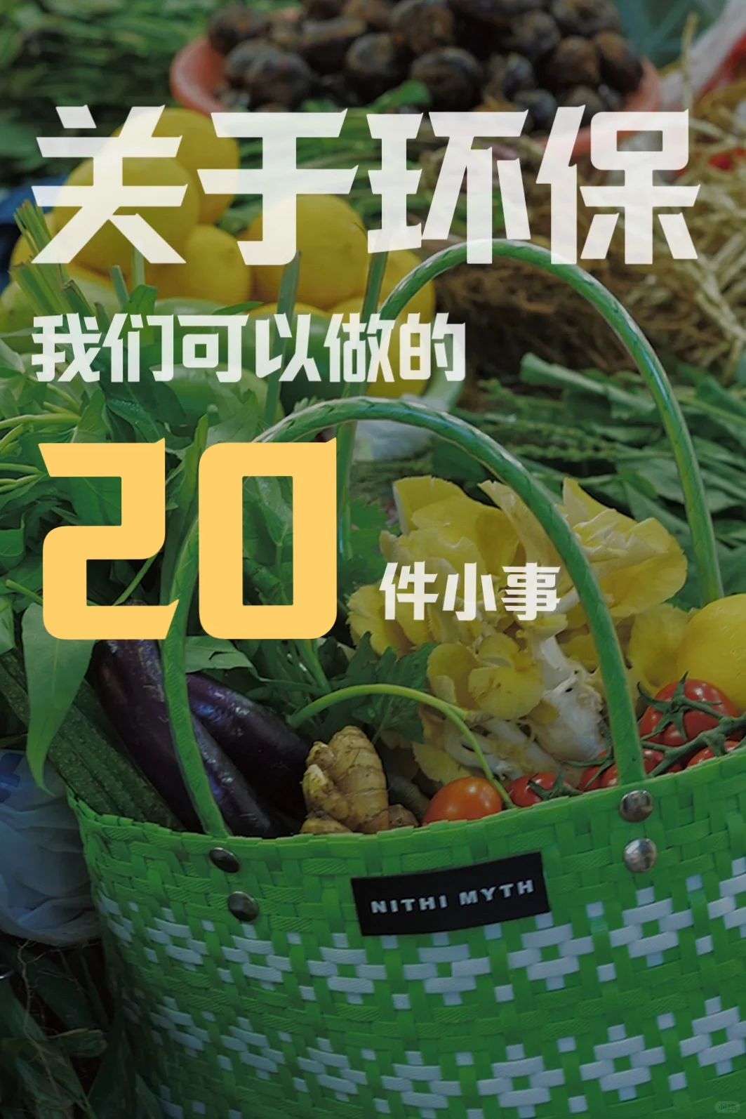 收藏这份环保计划♻️