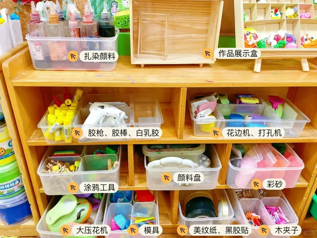 大班区域材料投放与收纳环创