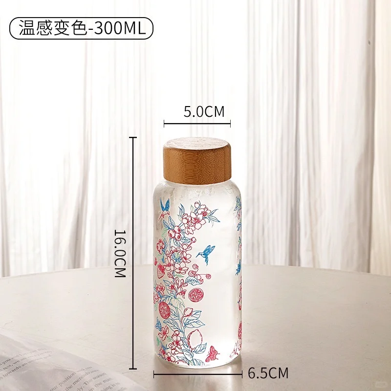 哇,这颜值真的绝了!冷感变色玻璃杯!