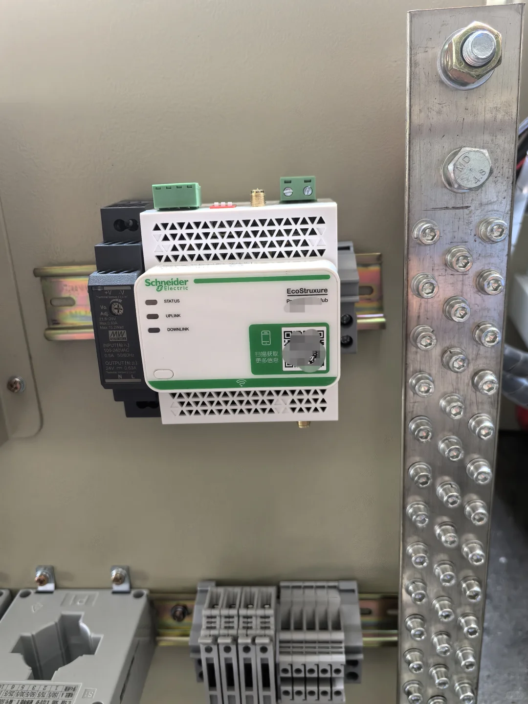 Schneider施耐德配电箱能源计量模块应用