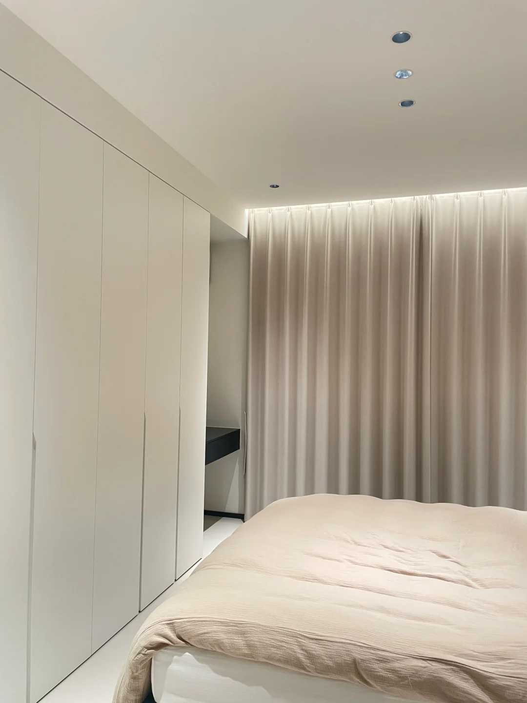 可以直接抄作业的白色乳胶漆➕柜门组合