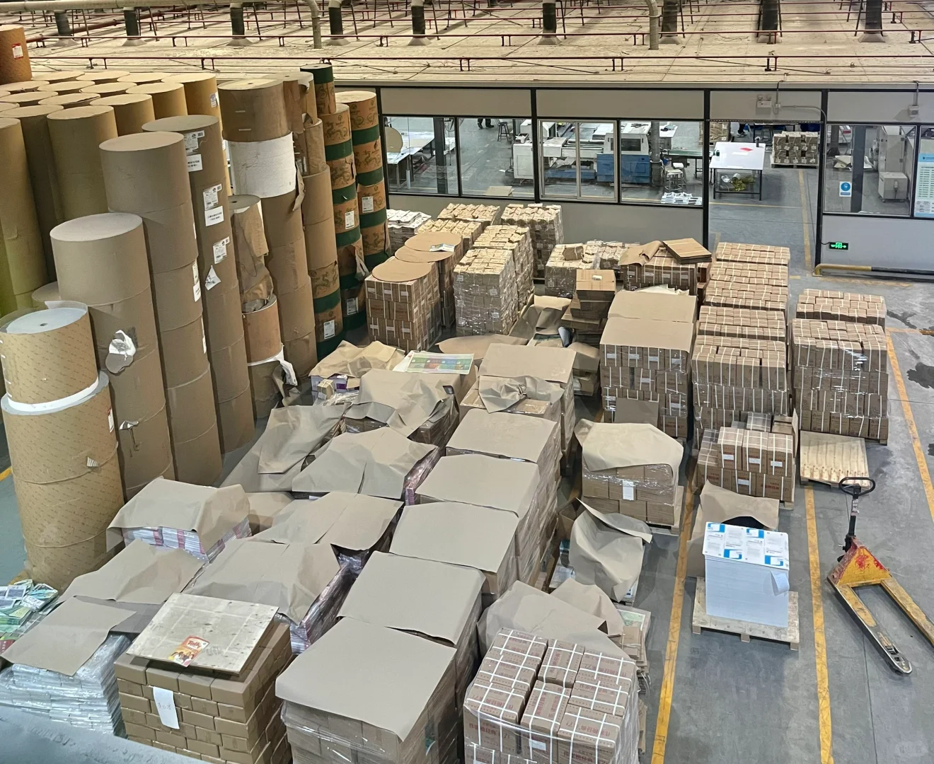 参观印刷厂，也是博物馆，在上海青浦