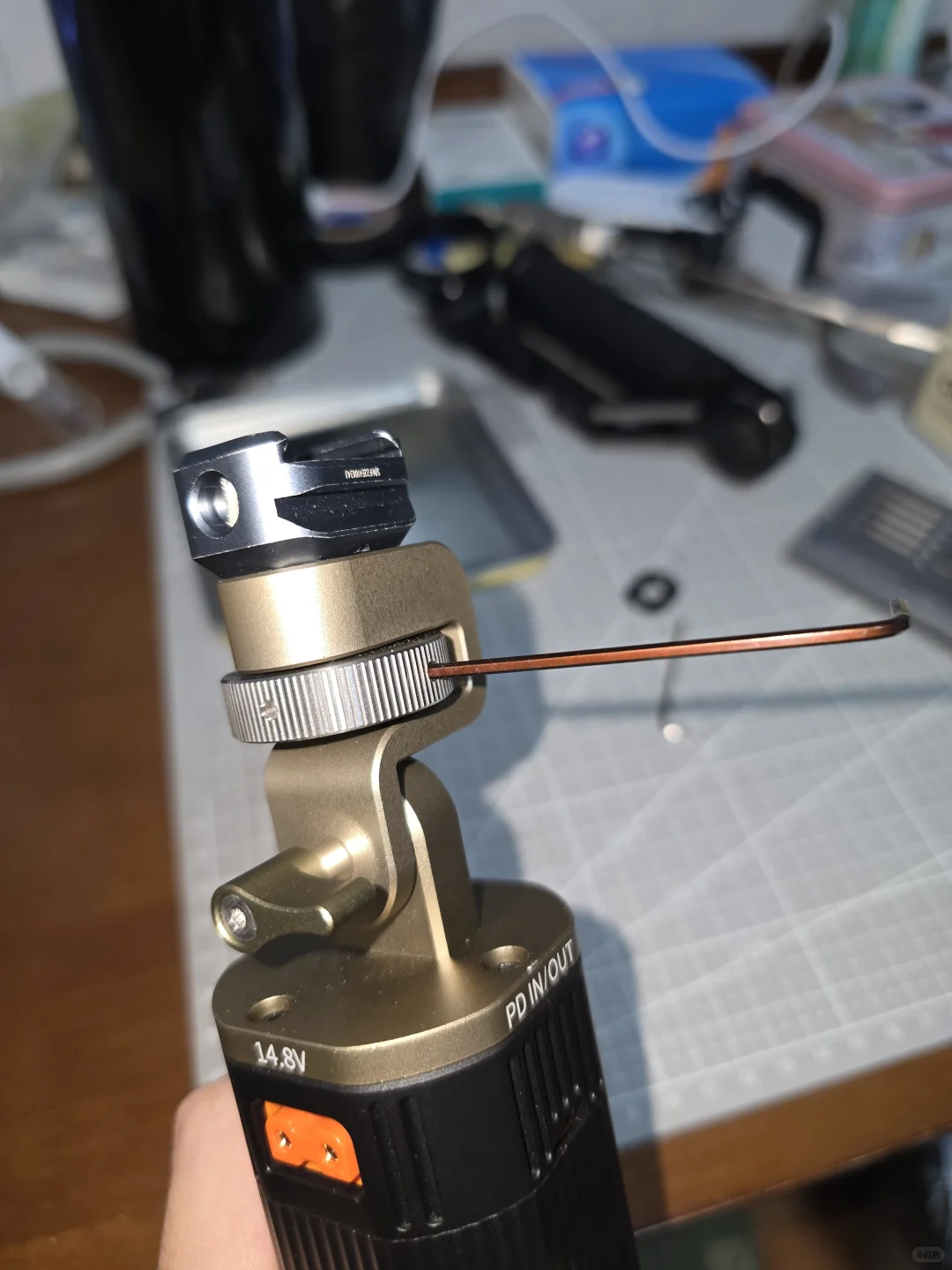 正光电池手柄小改造