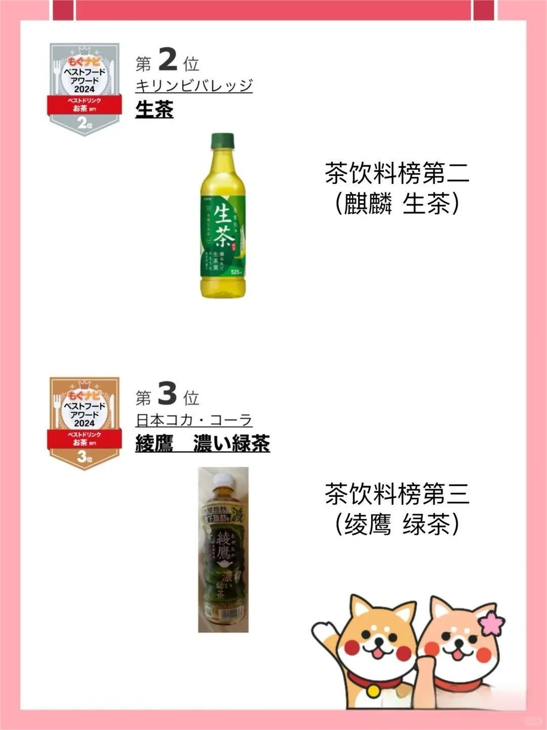 日本人最爱的饮料大赏?酒水饮料TOP榜